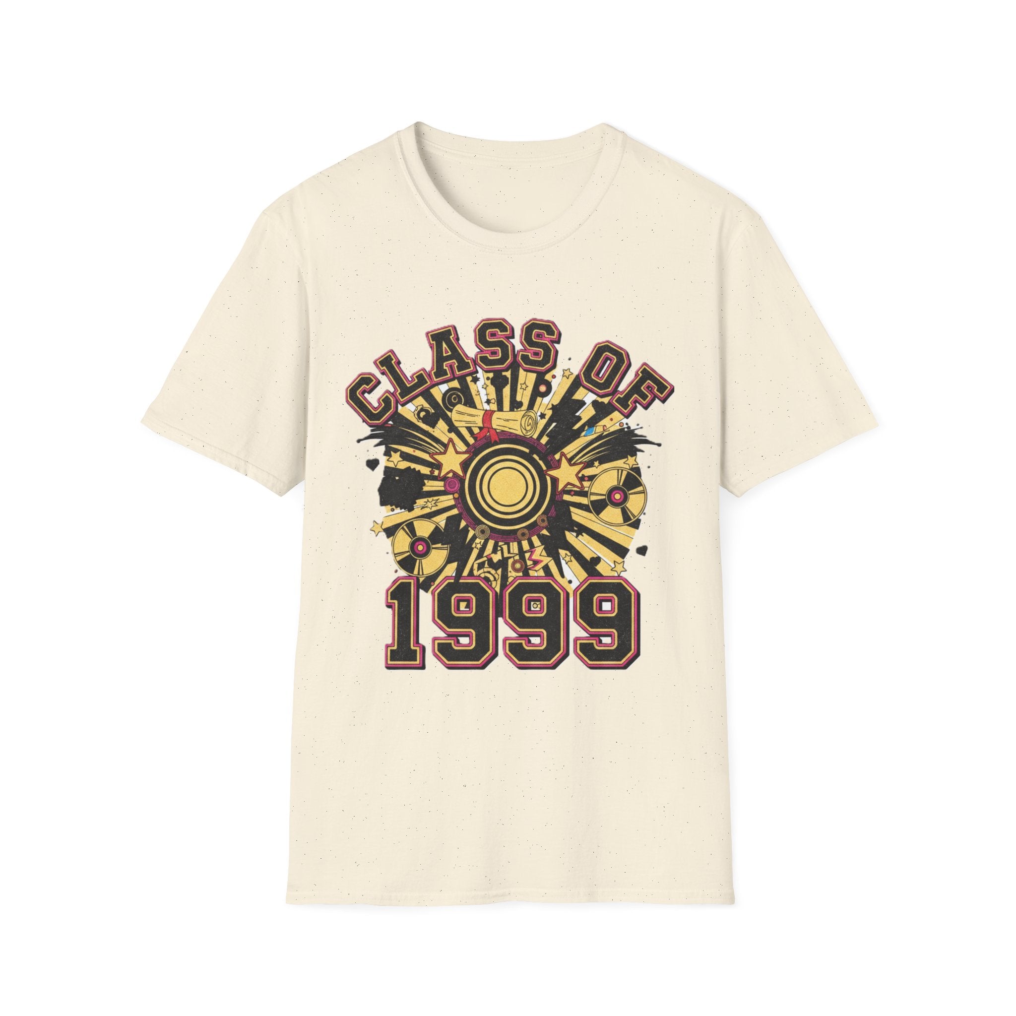 🎓 Class of 1999 T-Shirt | Retro Graduation Design, Vintage Year Tee ⭐