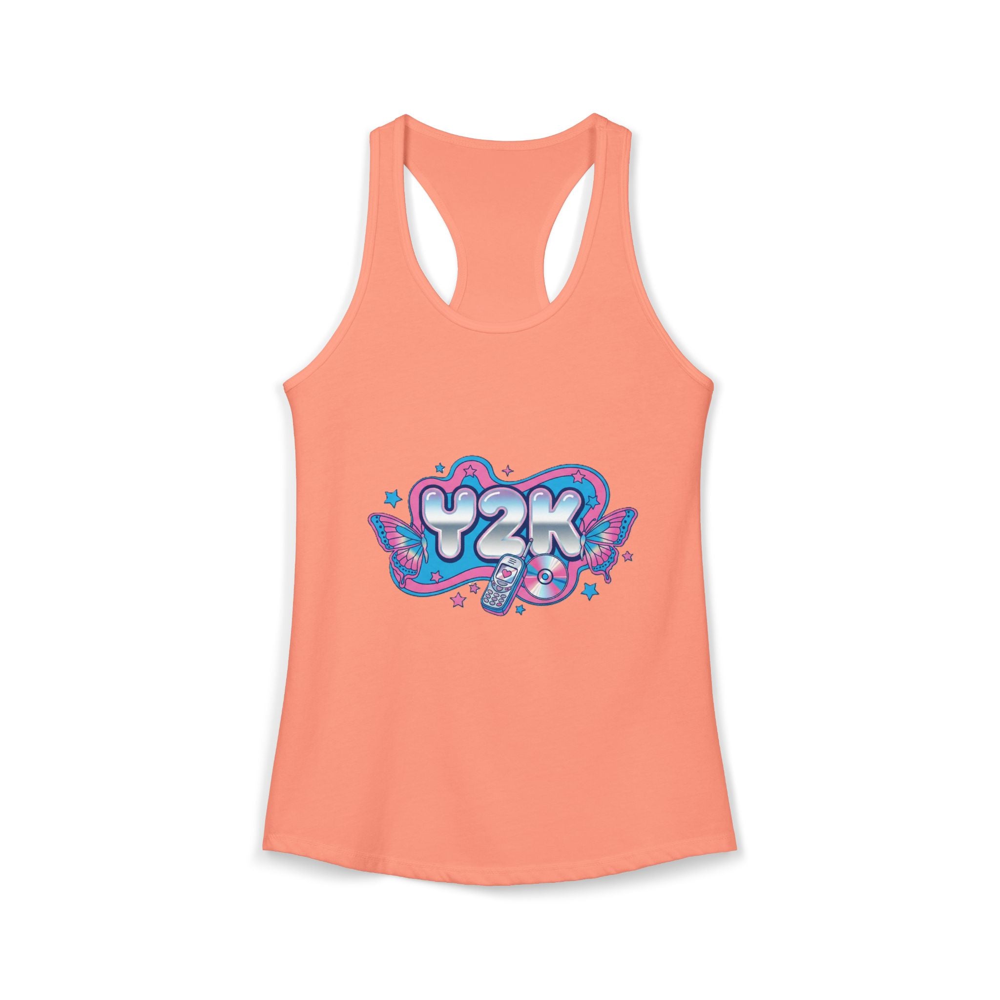 Y2K Racerback Tank Top 💿🦋✨