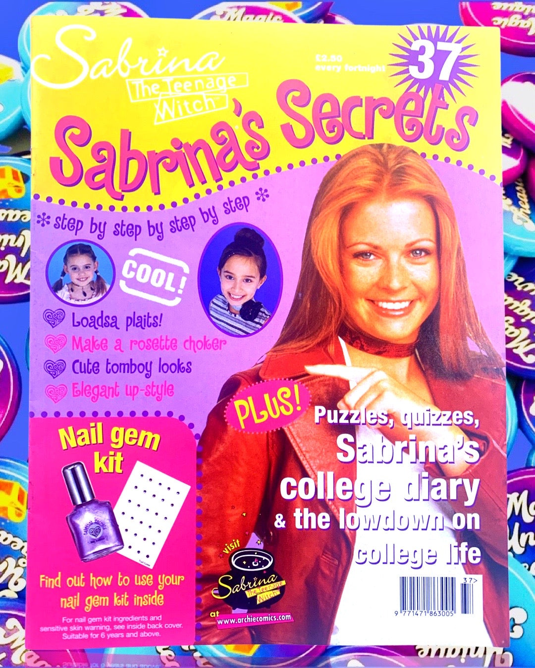 Sabrina the Teenage Witch Magazine — Choose Your Issue! Sabrina Secrets, 90s Collectibles, Nickelodeon, TGIF