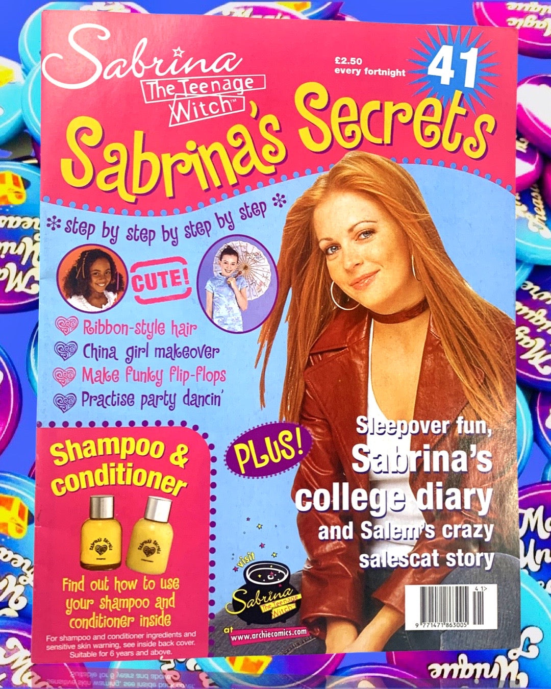 Sabrina the Teenage Witch Magazine — Choose Your Issue! Sabrina Secrets, 90s Collectibles, Nickelodeon, TGIF