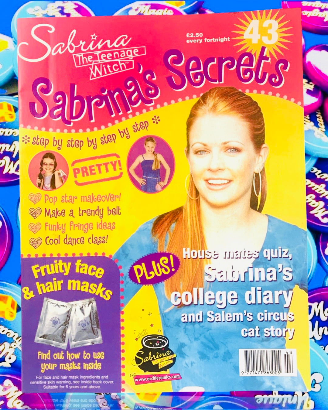 Sabrina the Teenage Witch Magazine — Choose Your Issue! Sabrina Secrets, 90s Collectibles, Nickelodeon, TGIF