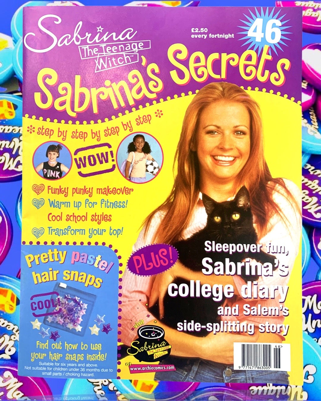 Sabrina the Teenage Witch Magazine — Choose Your Issue! Sabrina Secrets, 90s Collectibles, Nickelodeon, TGIF