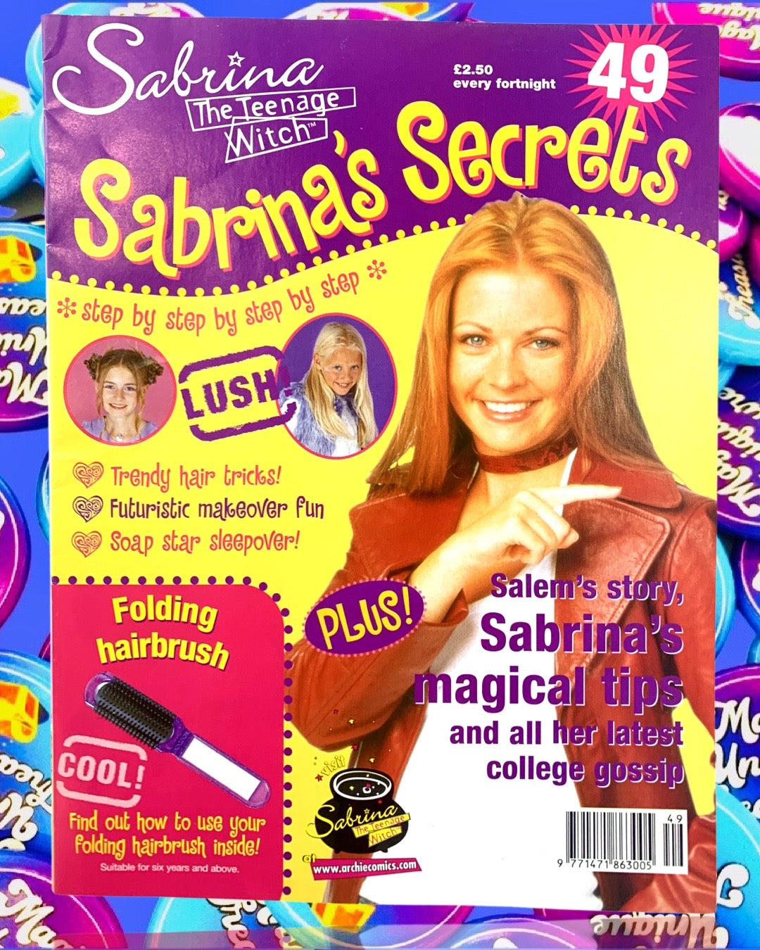 Sabrina the Teenage Witch Magazine — Choose Your Issue! Sabrina Secrets, 90s Collectibles, Nickelodeon, TGIF