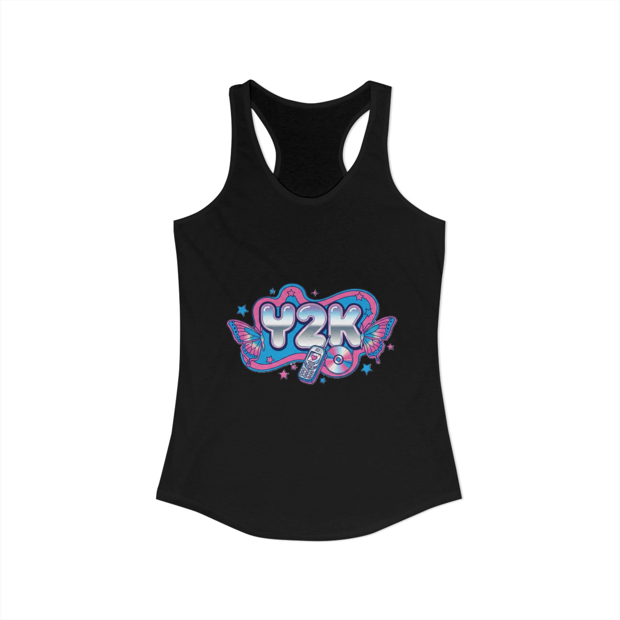 Y2K Racerback Tank Top 💿🦋✨