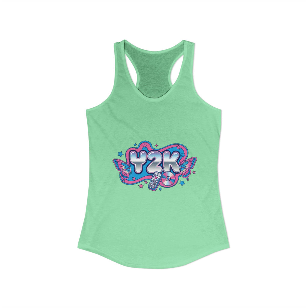 Y2K Racerback Tank Top 💿🦋✨