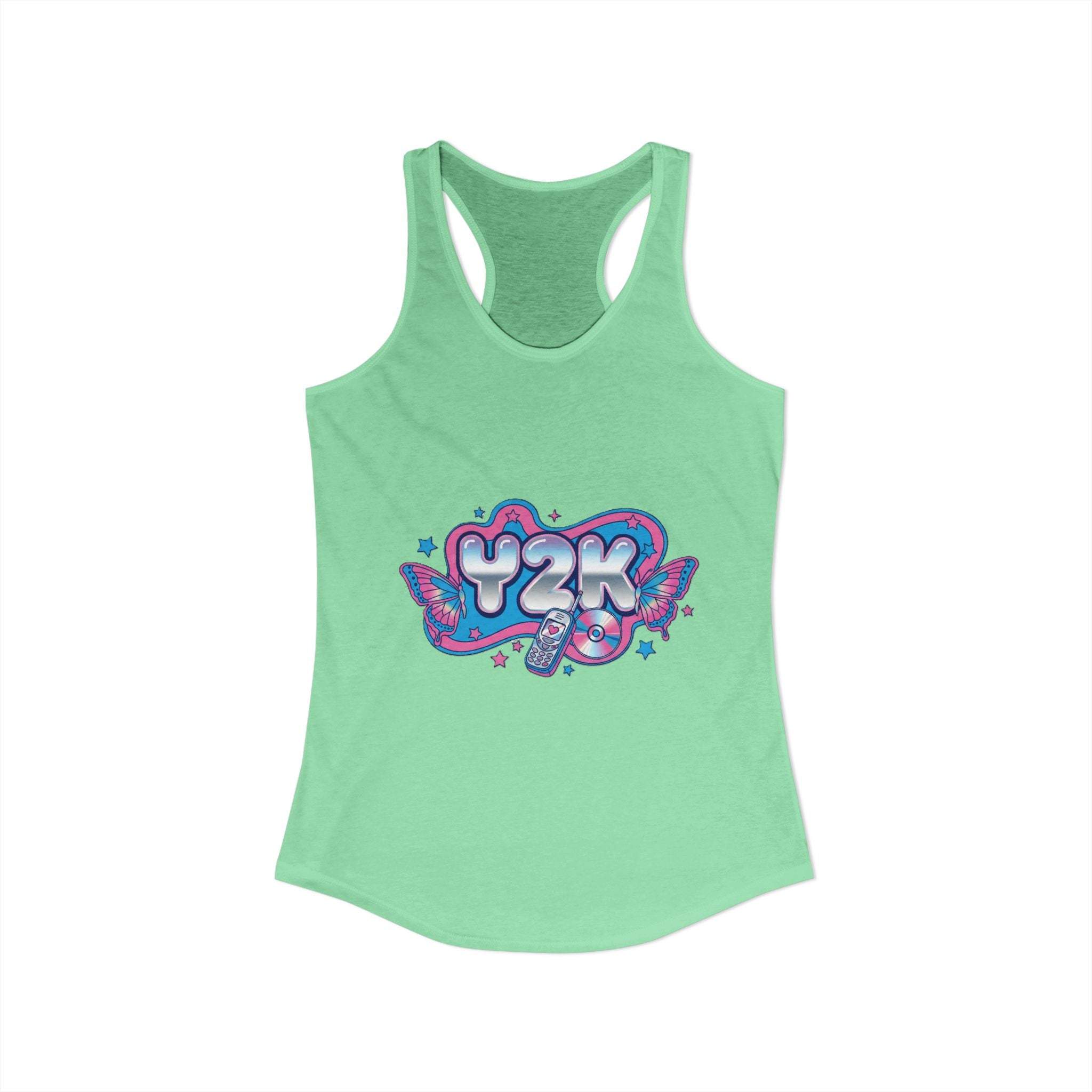 Y2K Racerback Tank Top 💿🦋✨