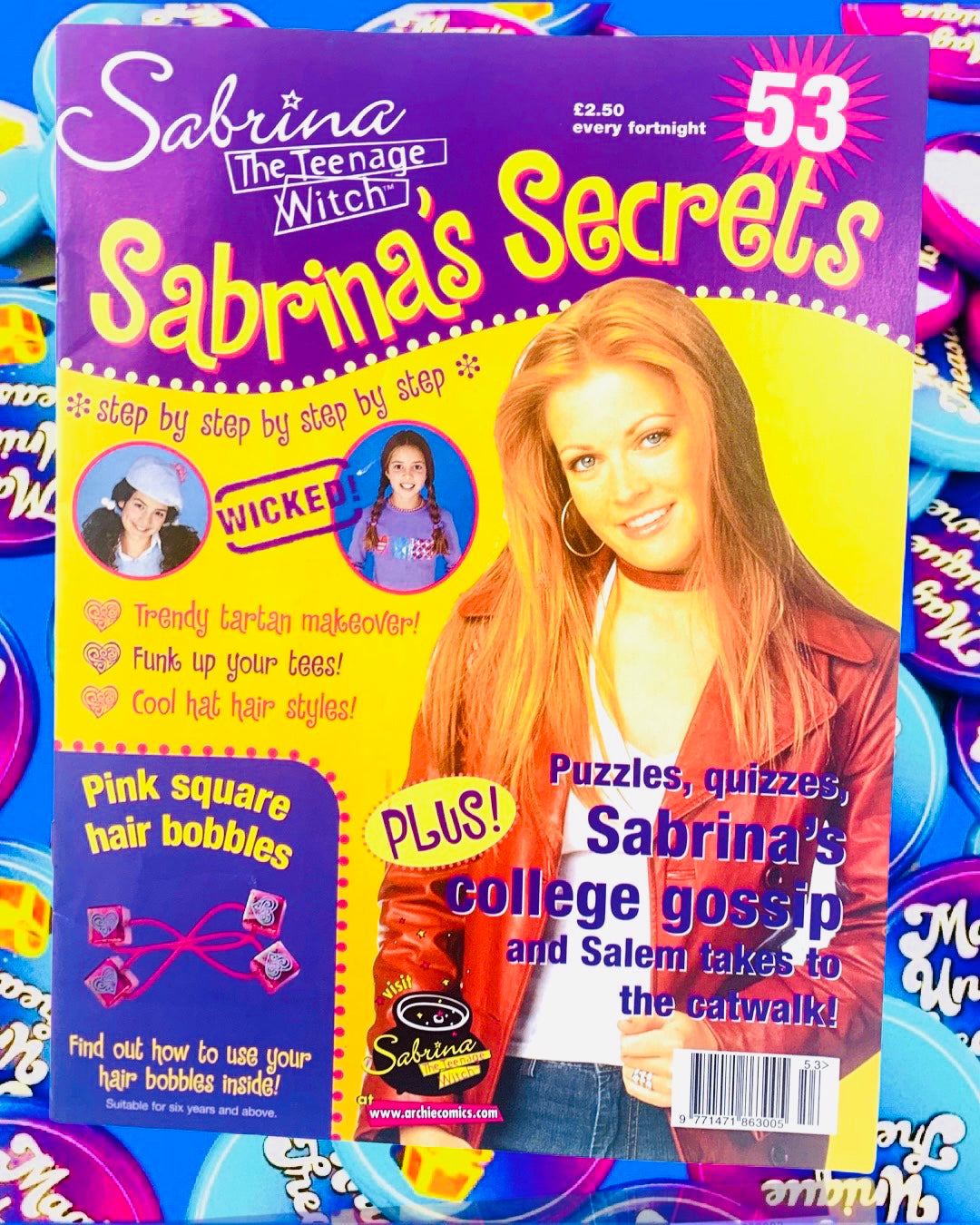 Sabrina the Teenage Witch Magazine — Choose Your Issue! Sabrina Secrets, 90s Collectibles, Nickelodeon, TGIF
