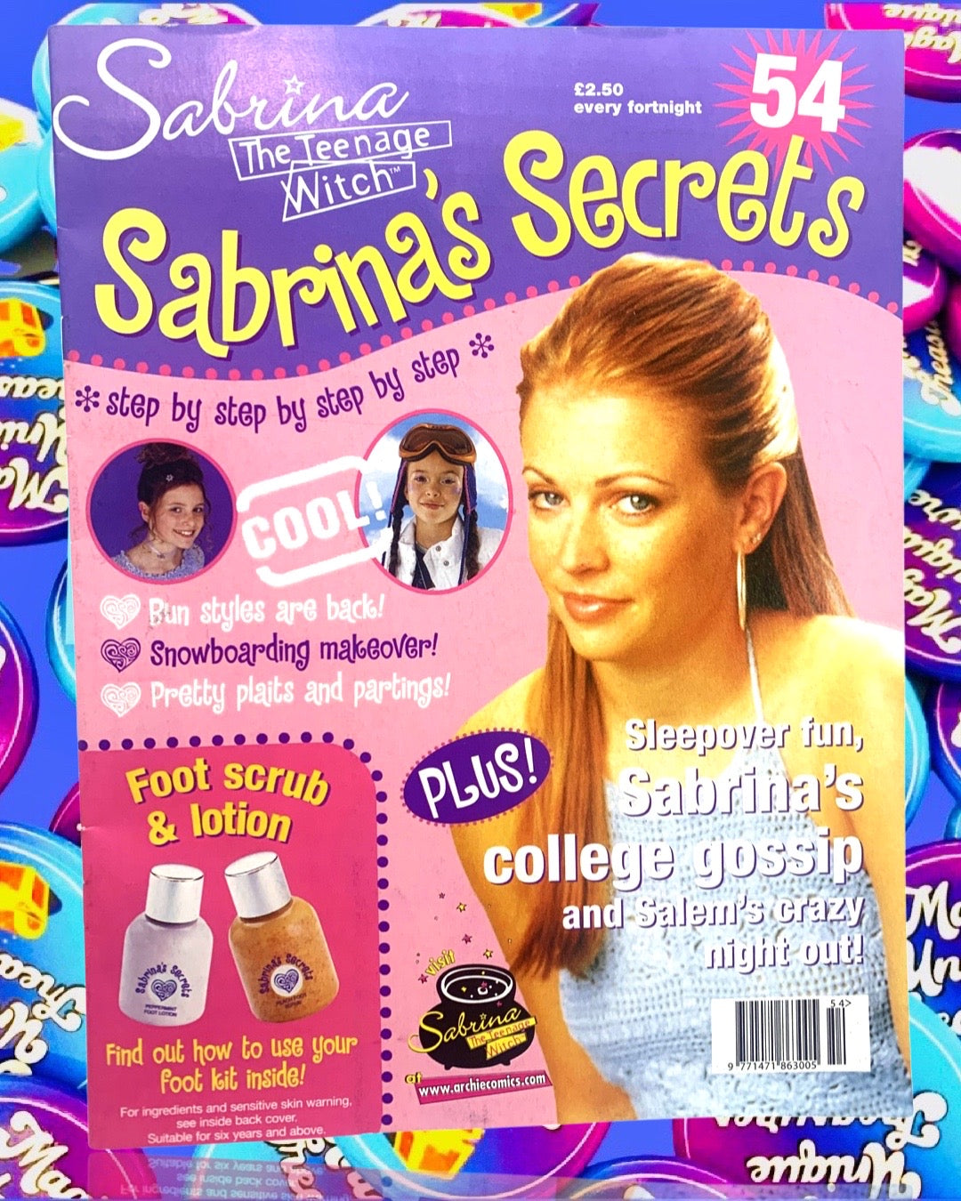 Sabrina the Teenage Witch Magazine — Choose Your Issue! Sabrina Secrets, 90s Collectibles, Nickelodeon, TGIF