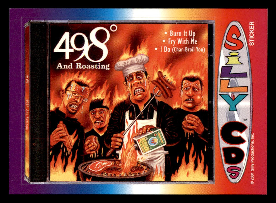 Silly CD's Trading Cards — Sealed Box, Individual Cards, Stickers, Puzzles & Packs