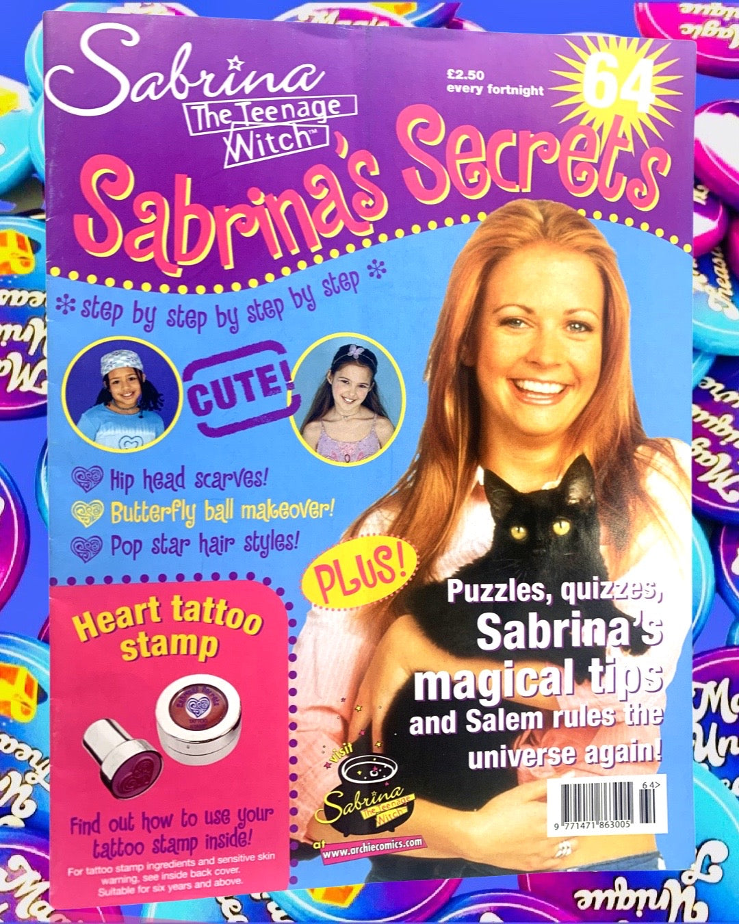 Sabrina the Teenage Witch Magazine — Choose Your Issue! Sabrina Secrets, 90s Collectibles, Nickelodeon, TGIF