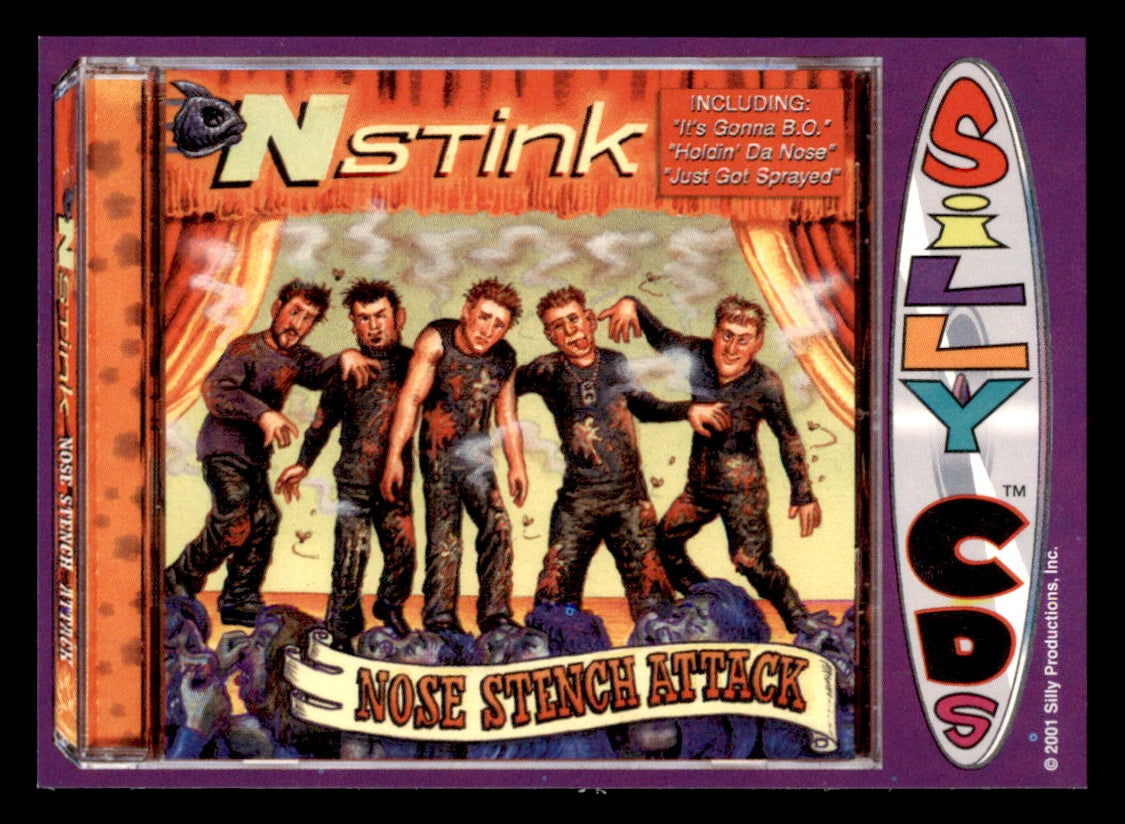 Silly CD's Trading Cards — Sealed Box, Individual Cards, Stickers, Puzzles & Packs