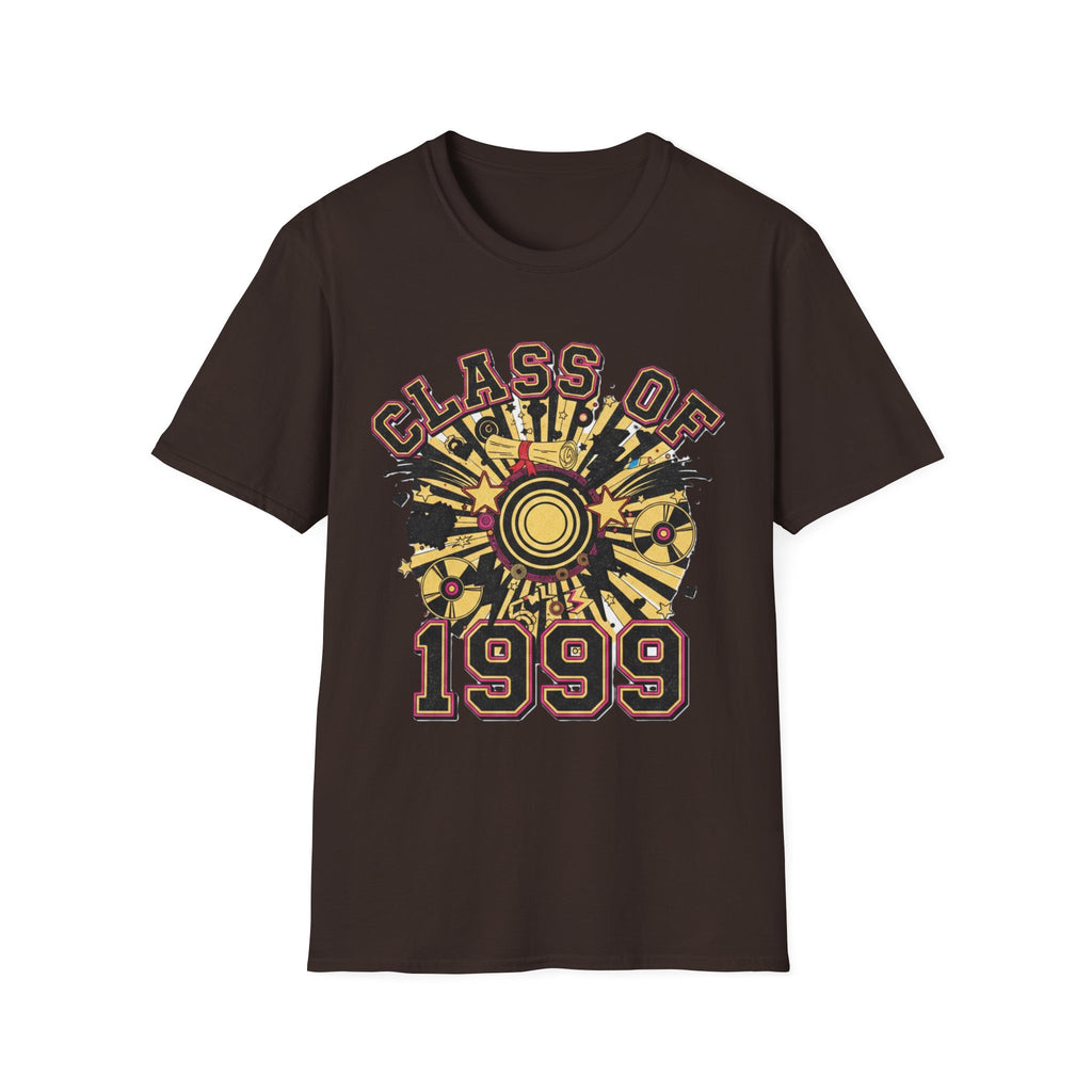 🎓 Class of 1999 T-Shirt | Retro Graduation Design, Vintage Year Tee ⭐