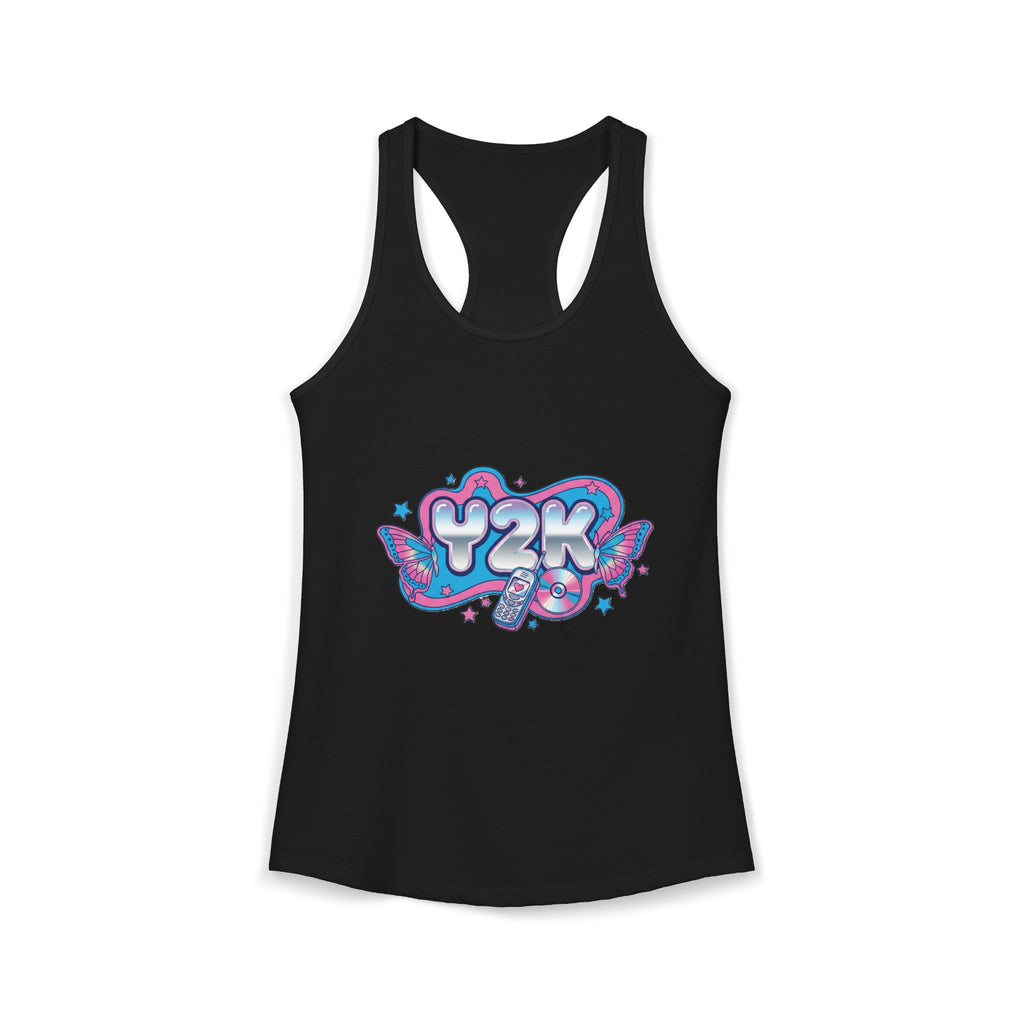 Y2K Racerback Tank Top 💿🦋✨