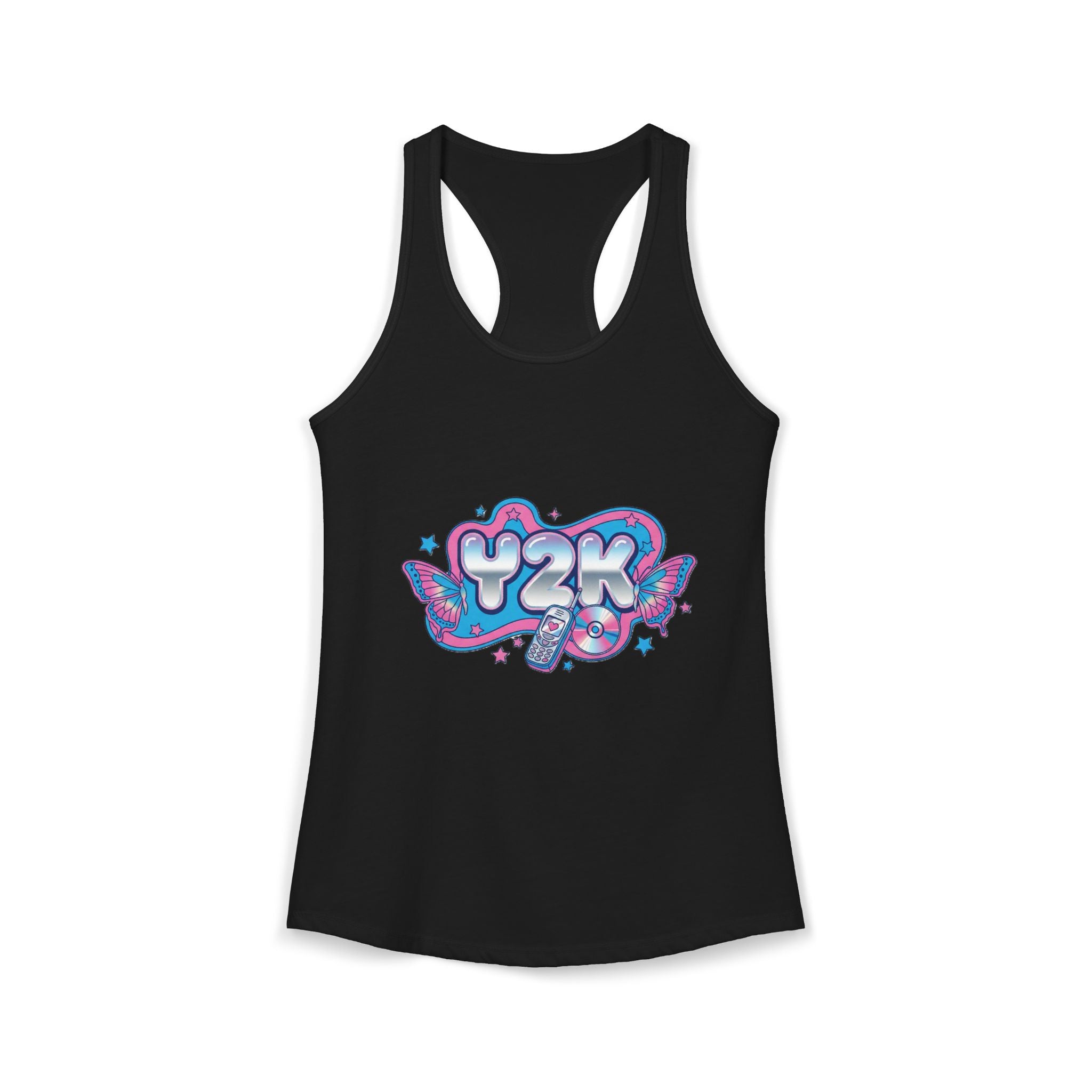 Y2K Racerback Tank Top 💿🦋✨