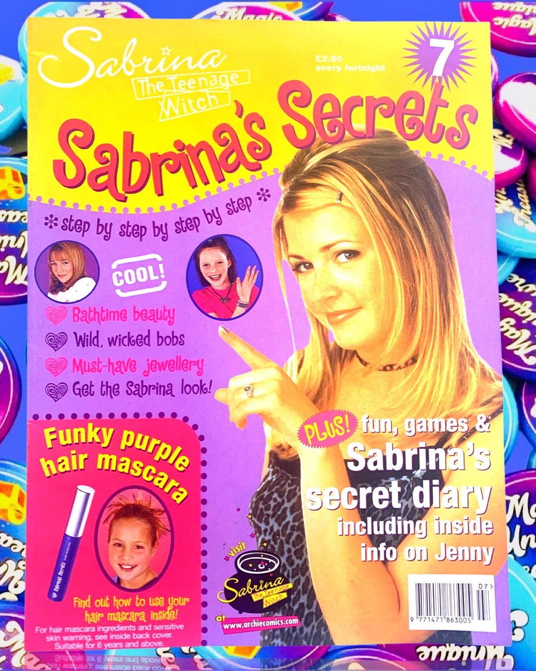 Sabrina the Teenage Witch Magazine — Choose Your Issue! Sabrina Secrets, 90s Collectibles, Nickelodeon, TGIF