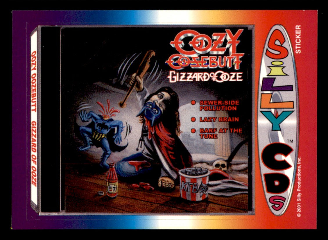 Silly CD's Trading Cards — Sealed Box, Individual Cards, Stickers, Puzzles & Packs