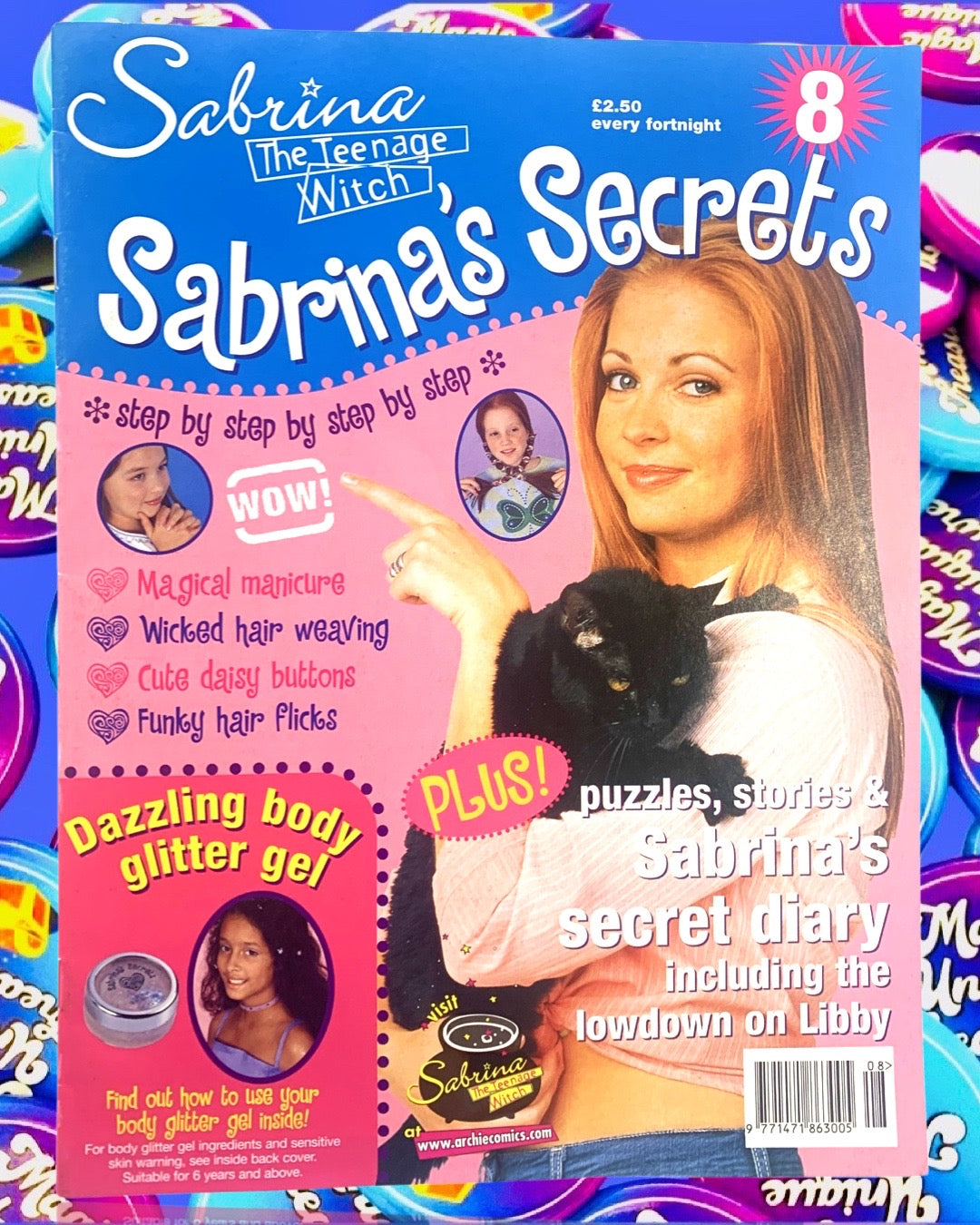 Sabrina the Teenage Witch Magazine — Choose Your Issue! Sabrina Secrets, 90s Collectibles, Nickelodeon, TGIF