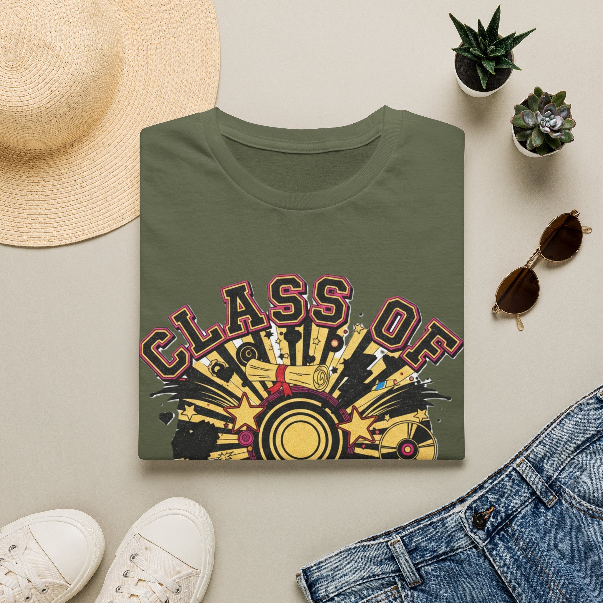 🎓 Class of 1999 T-Shirt | Retro Graduation Design, Vintage Year Tee ⭐