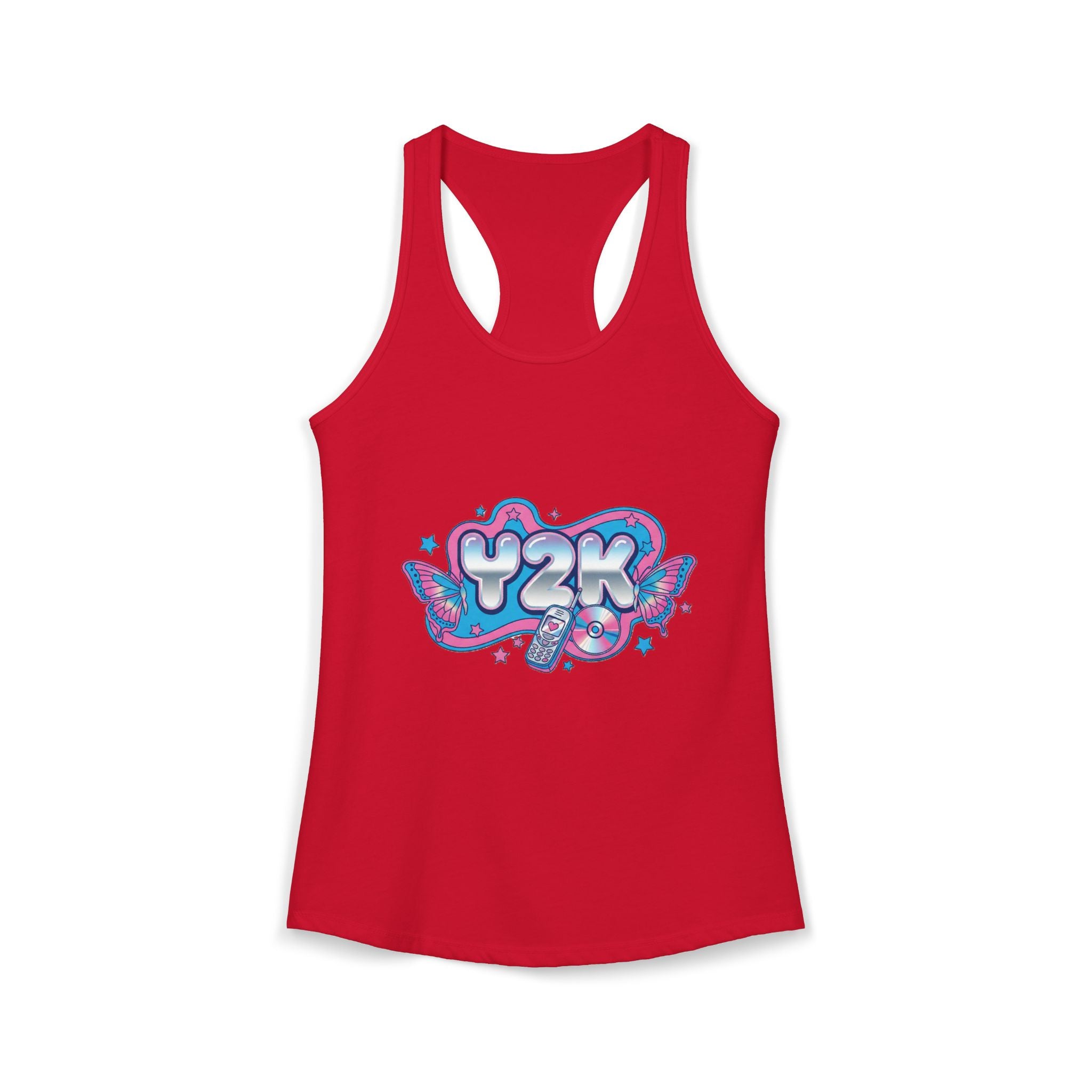 Y2K Racerback Tank Top 💿🦋✨