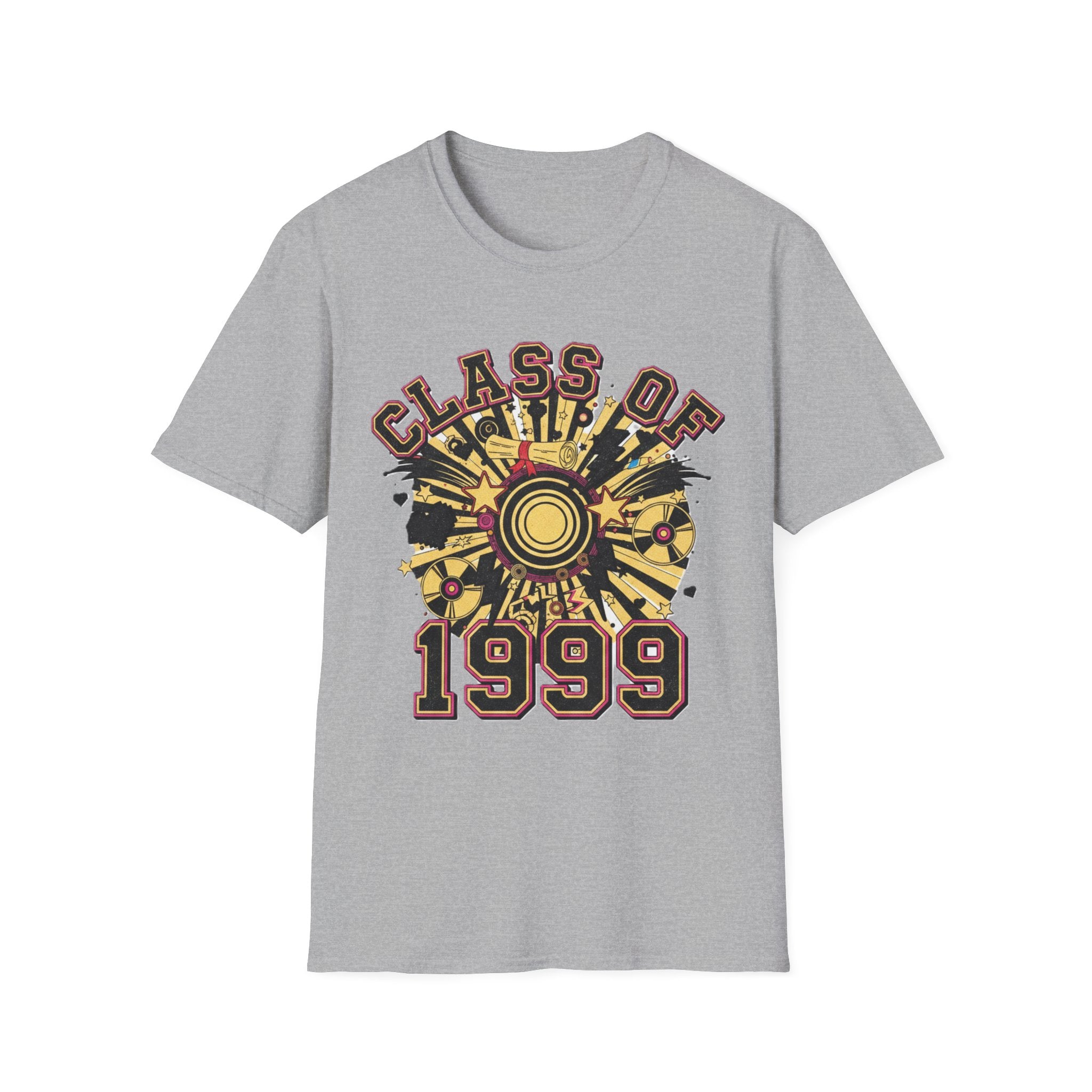🎓 Class of 1999 T-Shirt | Retro Graduation Design, Vintage Year Tee ⭐