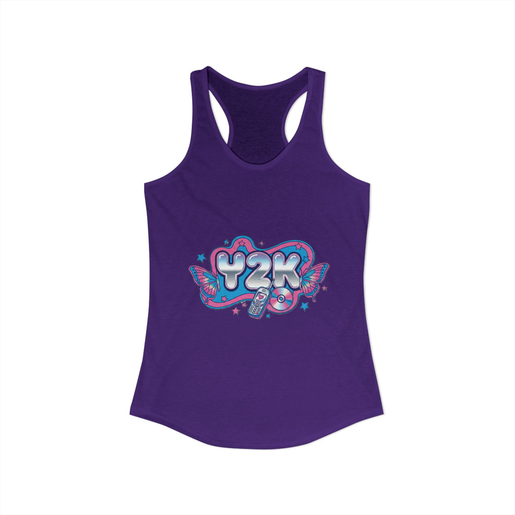 Y2K Racerback Tank Top 💿🦋✨