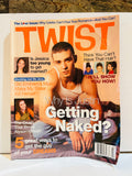 TWIST magazine February 2002 The Love Issue with Justin Timberlake cover and visible cover wear