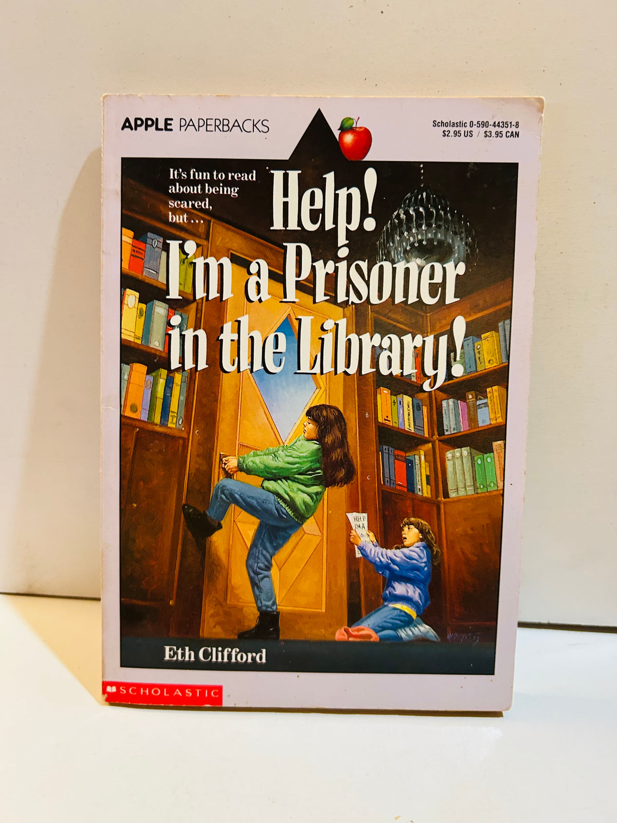 Help! I'm a Prisoner in the Library! by Eth Clifford Scholastic Apple Paperbacks front cover