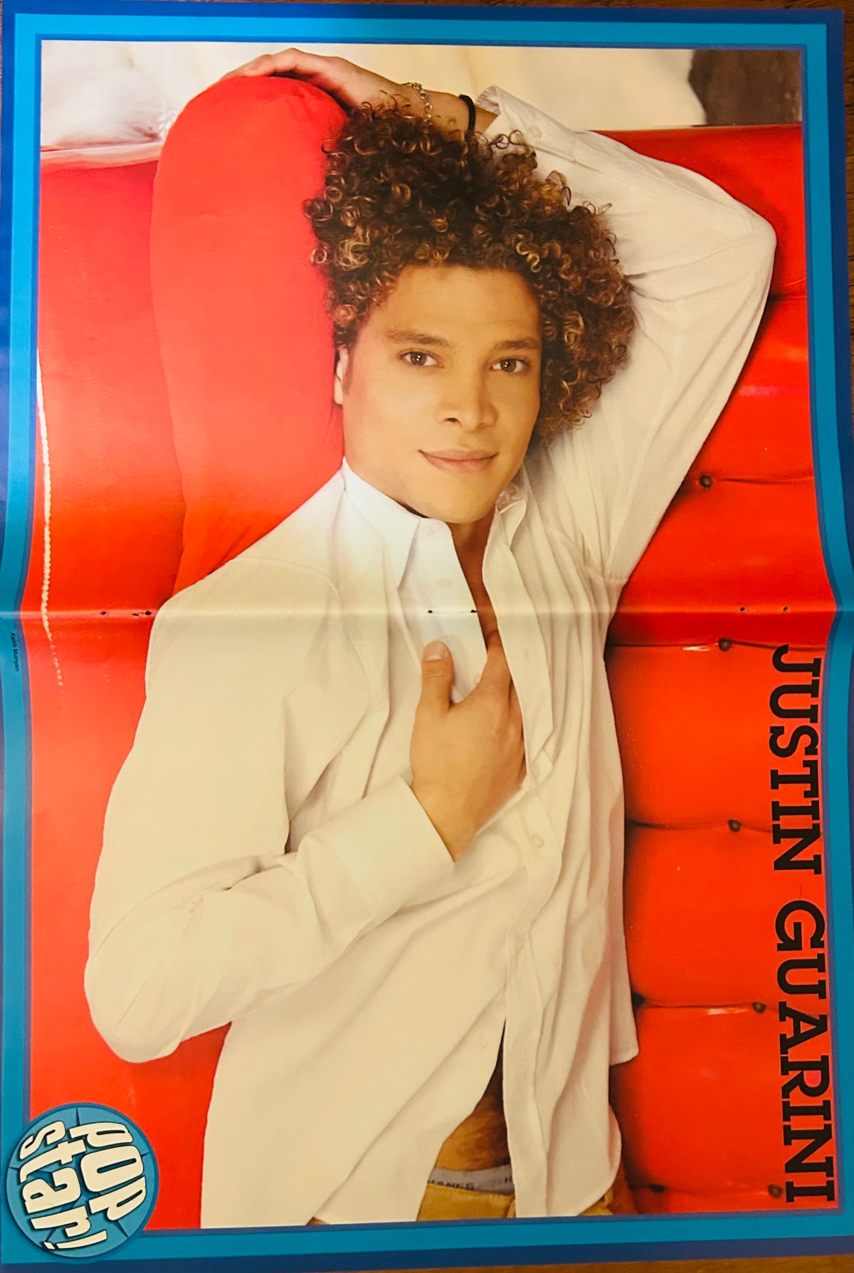 Justin Guarini Pop Star! Magazine Poster – Side A
