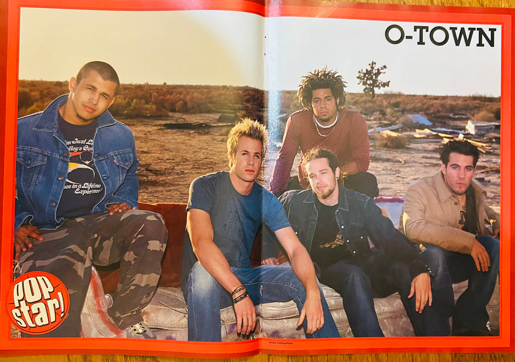 O-Town Pop Star! Magazine Poster – Side B