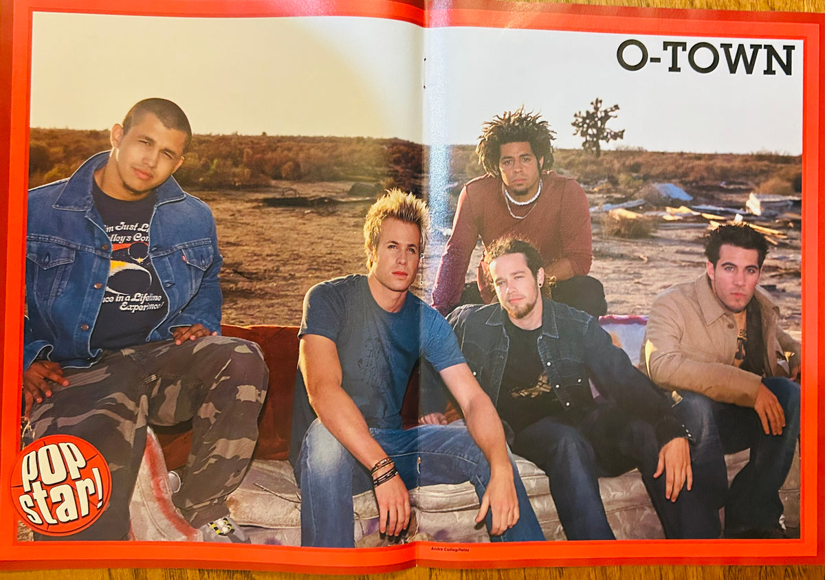 O-Town Pop Star! Magazine Poster – Side B