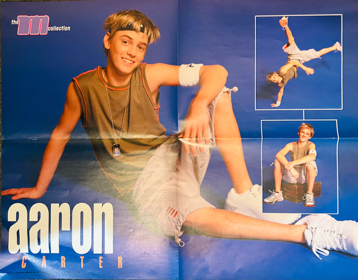 Aaron Carter – The M Collection Poster (Side B)