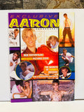 Exclusive Aaron Popography Aaron Carter magazine cover featuring a photo collage