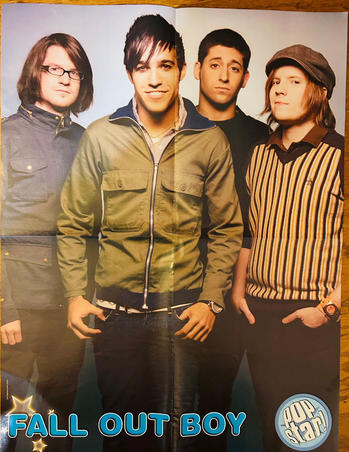 Fall Out Boy – Pop Star! Magazine Poster (Side B)
