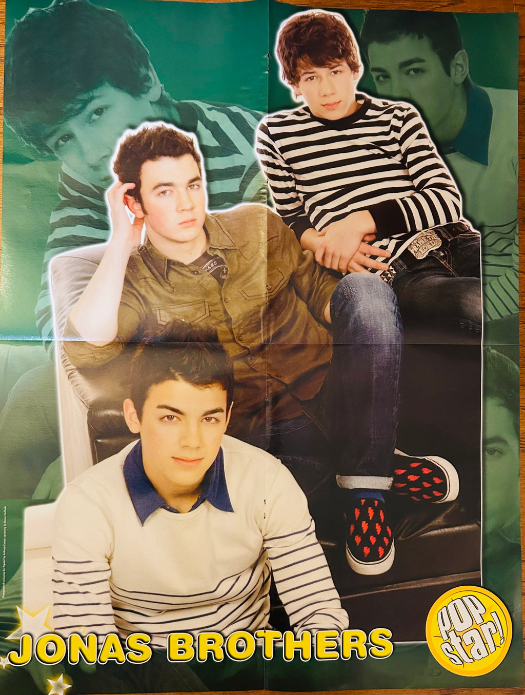 Jonas Brothers – Pop Star! Magazine Poster (Side A)