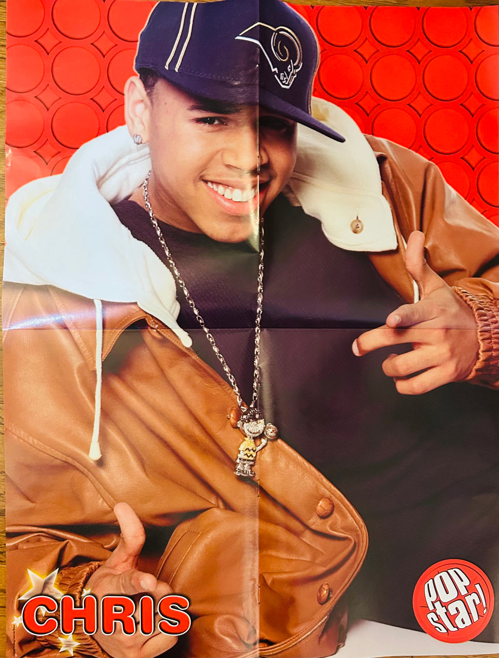 Chris Brown – Pop Star! Magazine Poster (Side A)