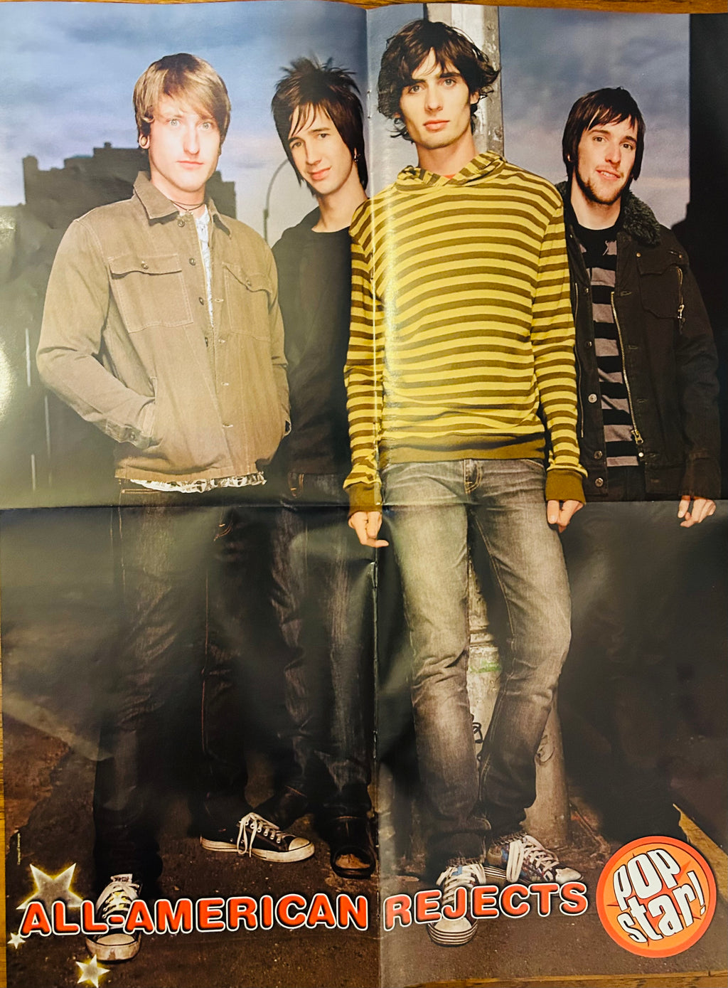 All-American Rejects – Pop Star! Magazine Poster (Side A)
