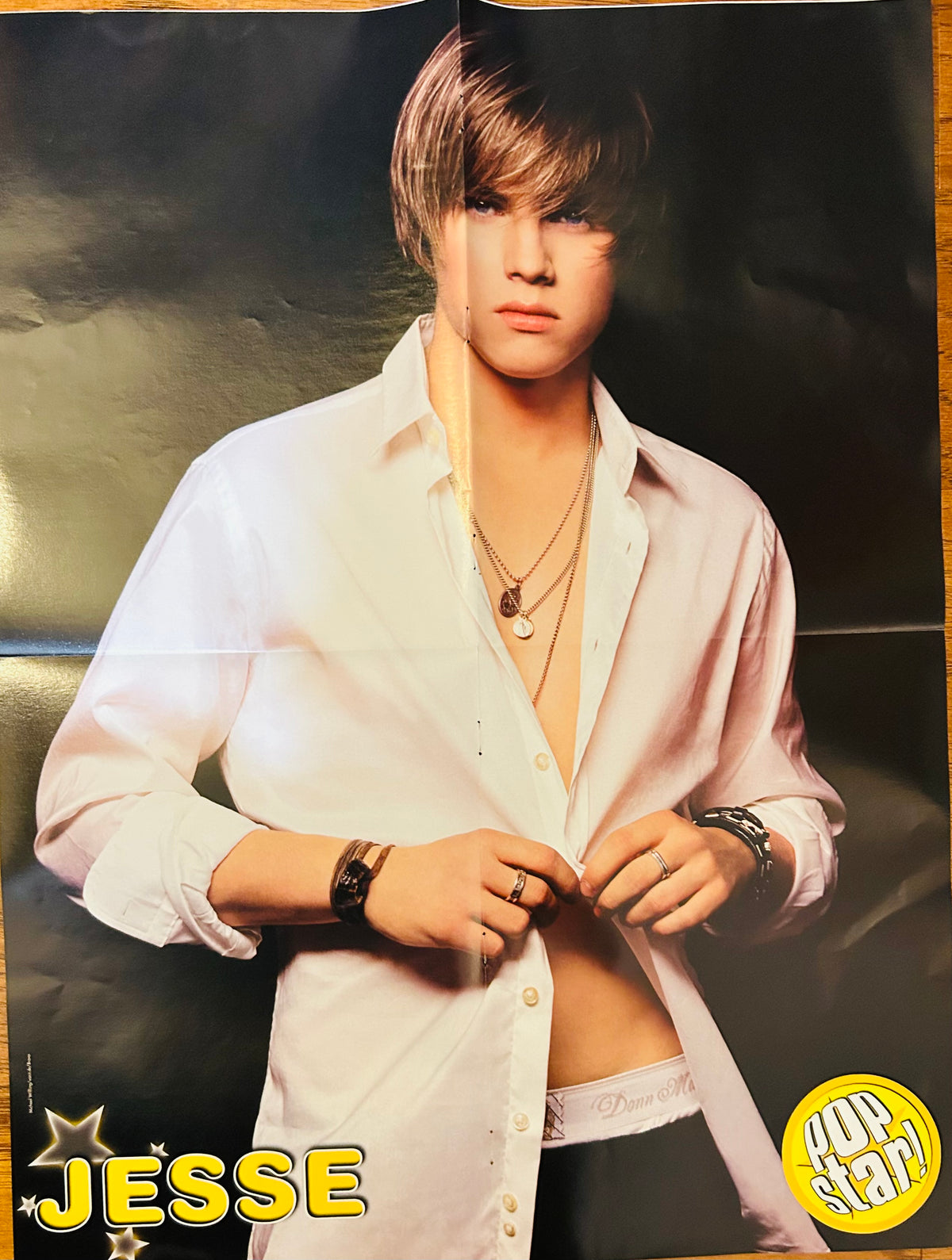Jesse McCartney – Pop Star! Magazine Poster (Side B)