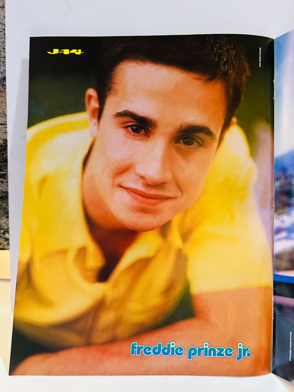 Freddie Prinze Jr. – J-14 Pin-Up (Side B)