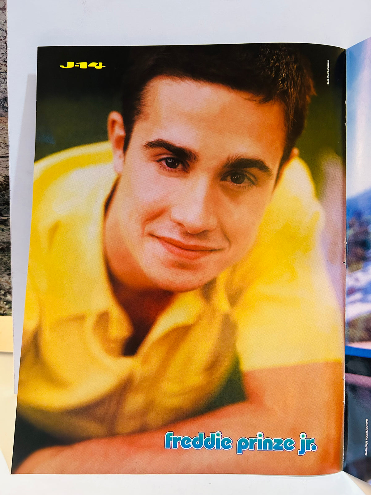 Freddie Prinze Jr. – J-14 Pin-Up (Side B)