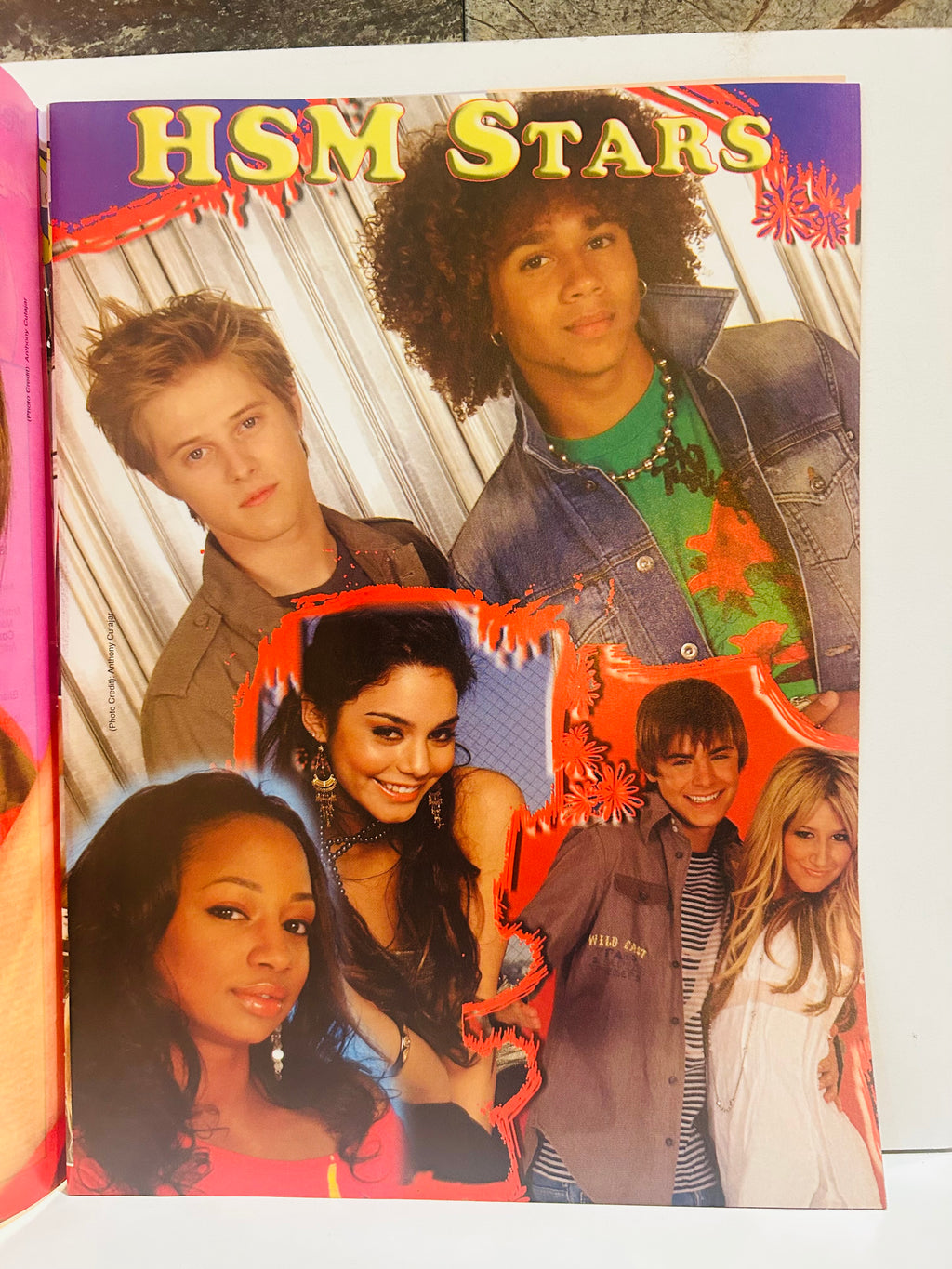 HSM Stars Cast Collage – Teen Dream Pin-Up (Side B)