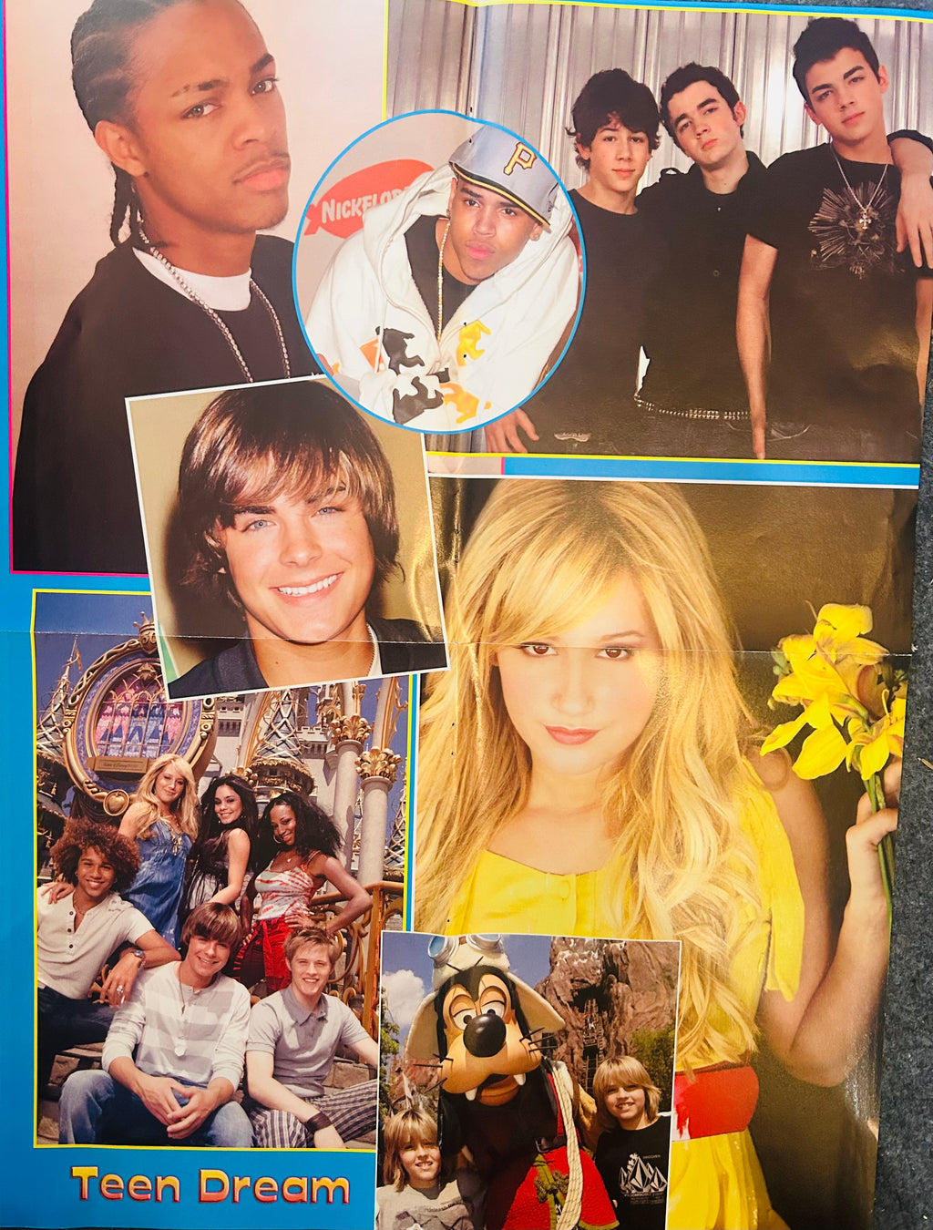 Disney Stars Collage – Teen Dream Poster (Side B)