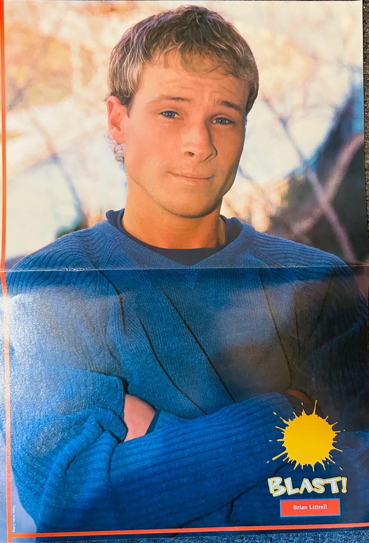 Brian Littrell – Blast! Magazine Poster (Side A)