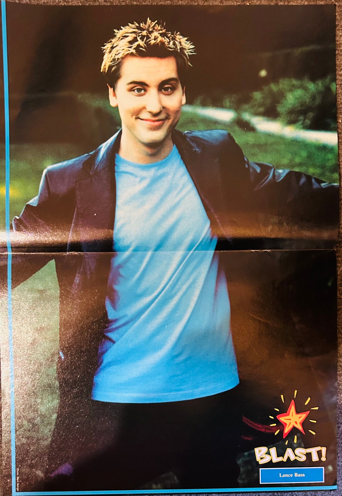 Lance Bass – Blast! Magazine Poster (Side B)