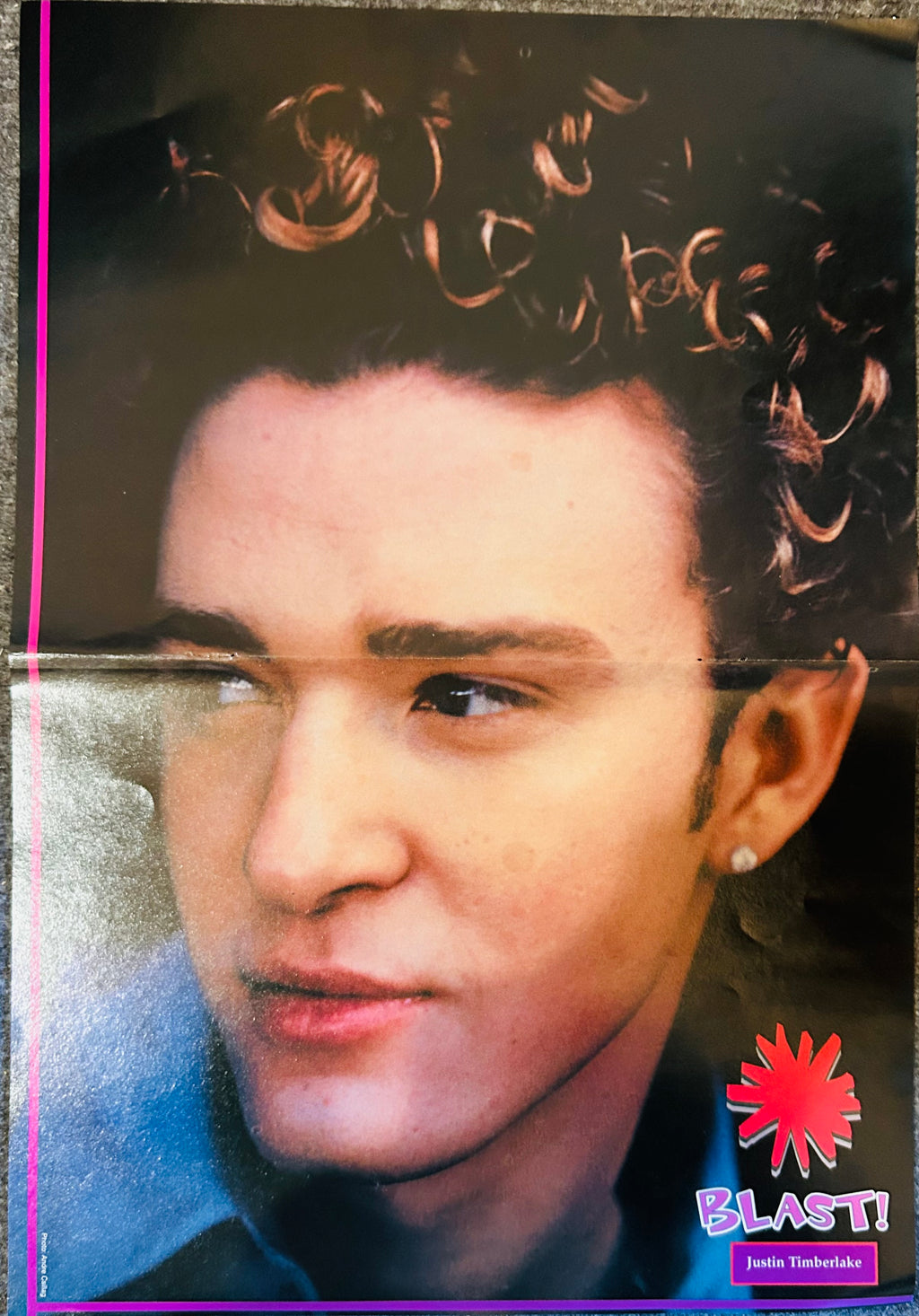 Justin Timberlake – Blast! Magazine Poster (Side B)