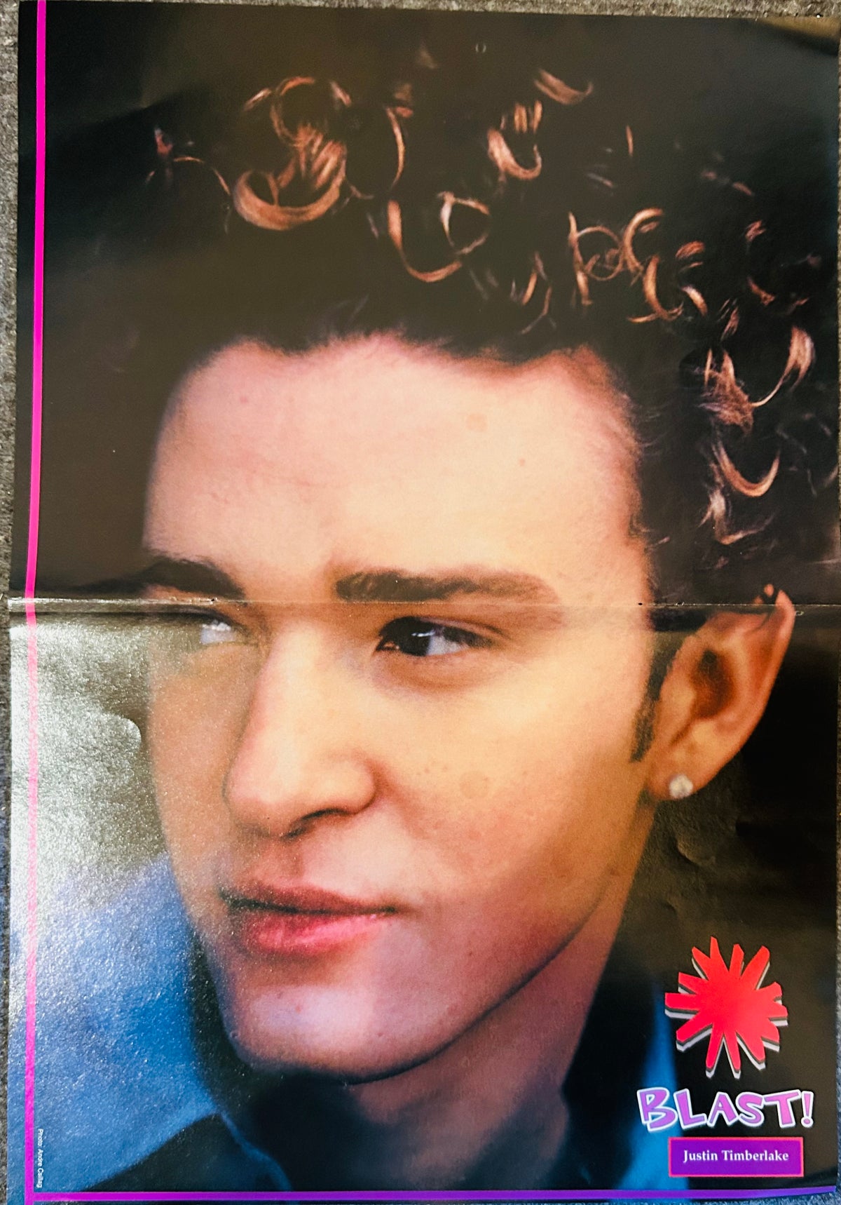 Justin Timberlake – Blast! Magazine Poster (Side B)