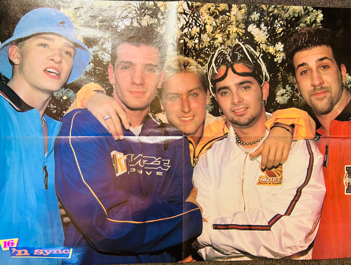 *NSYNC Group – 16 Magazine Poster (Side B)
