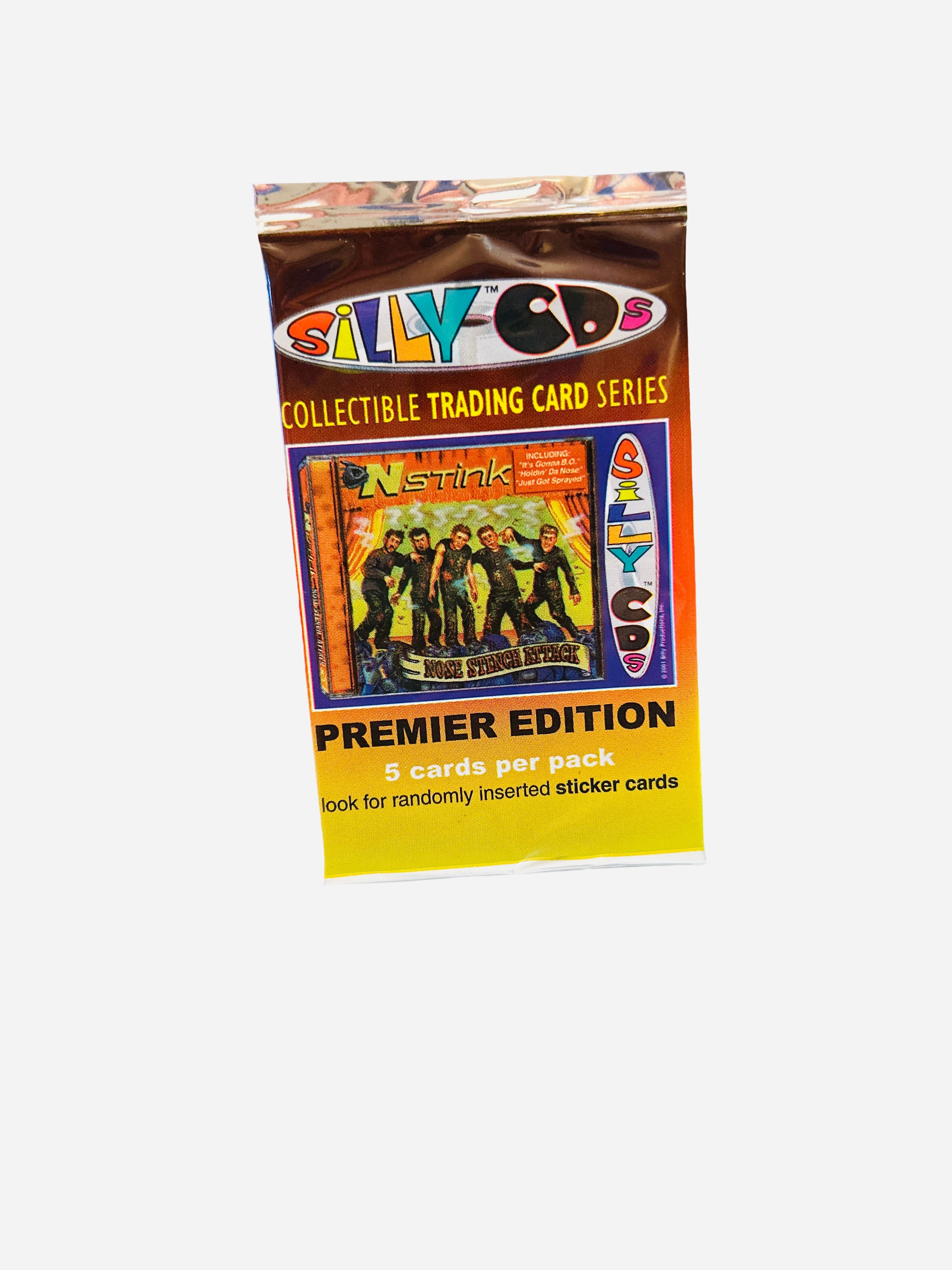 Silly CD's Trading Cards — Sealed Box, Individual Cards, Stickers, Puzzles & Packs