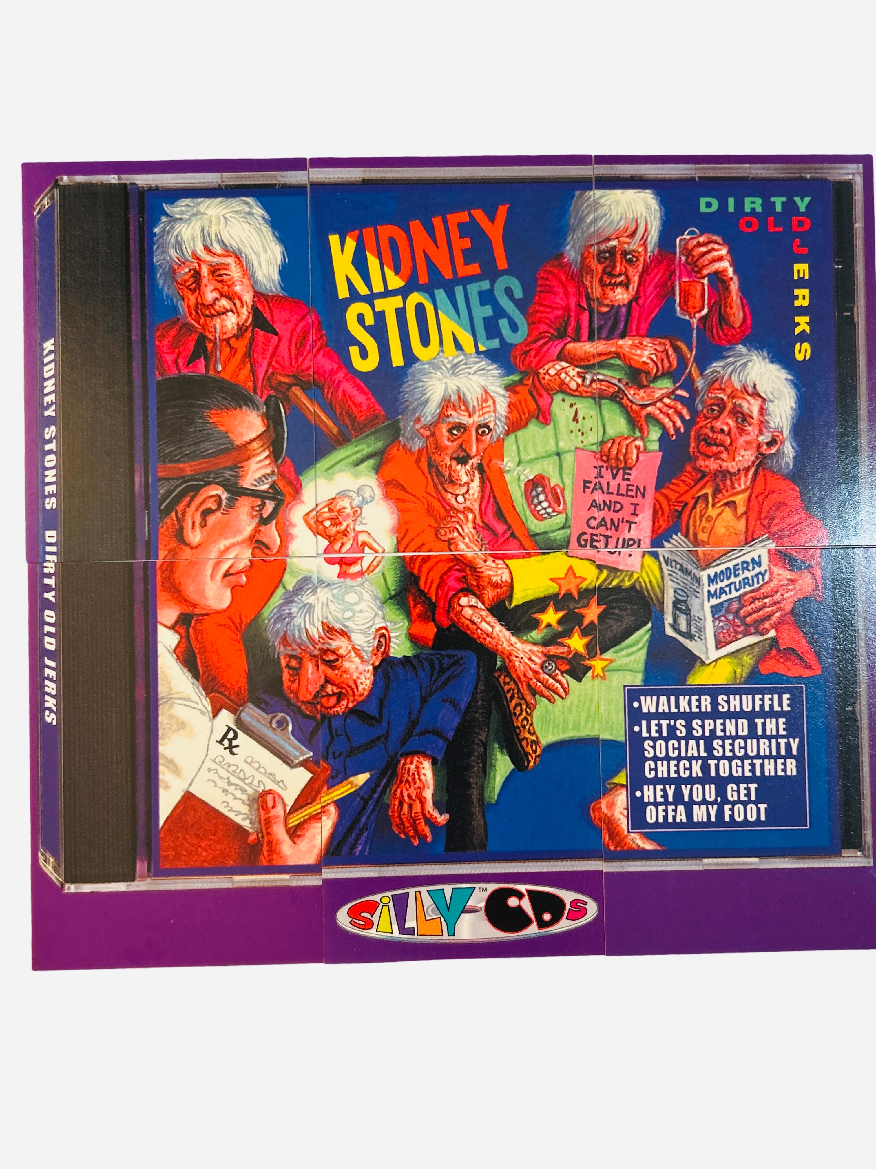 Silly CD's Trading Cards — Sealed Box, Individual Cards, Stickers, Puzzles & Packs