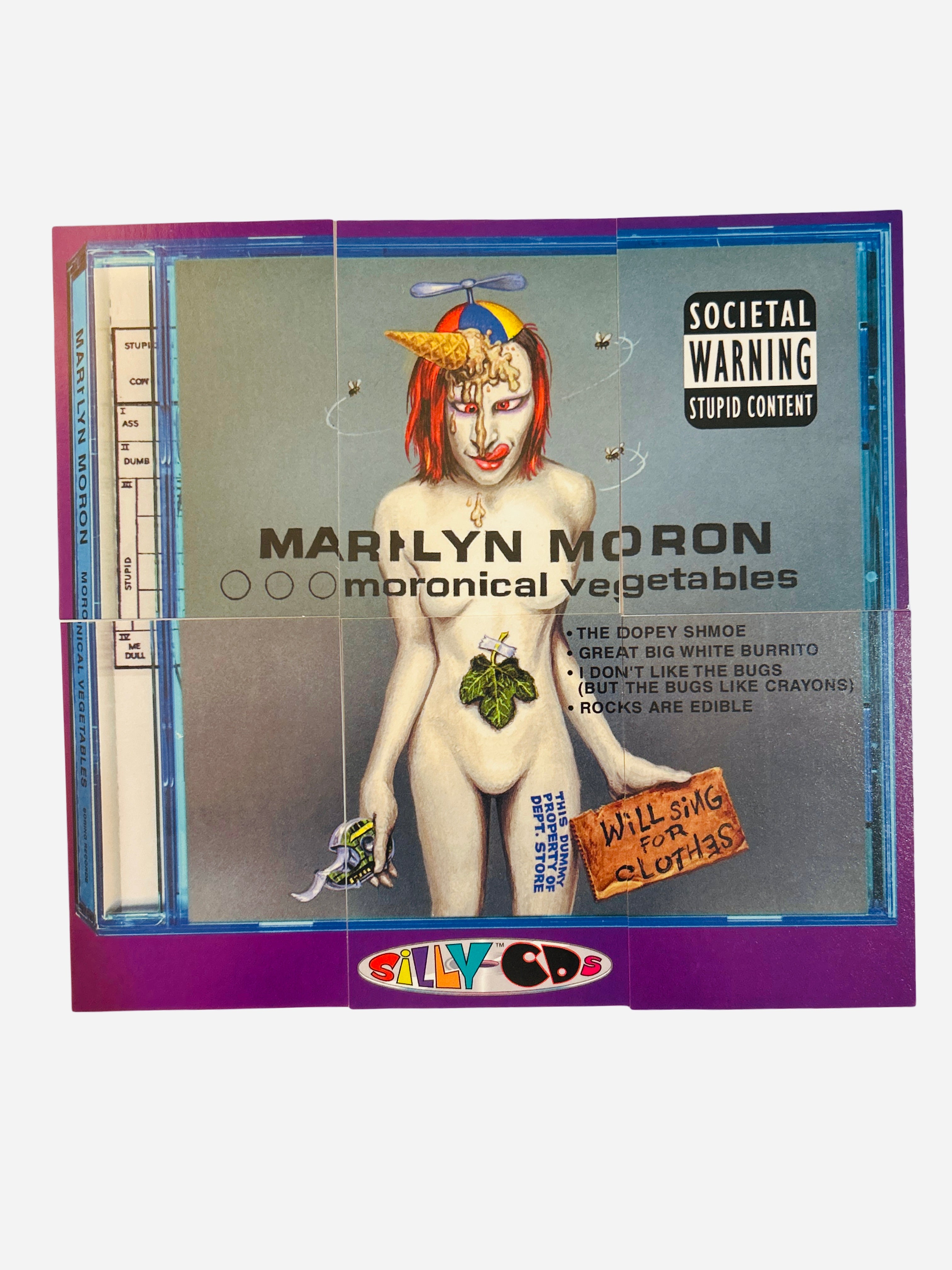 Silly CD's Trading Cards — Sealed Box, Individual Cards, Stickers, Puzzles & Packs