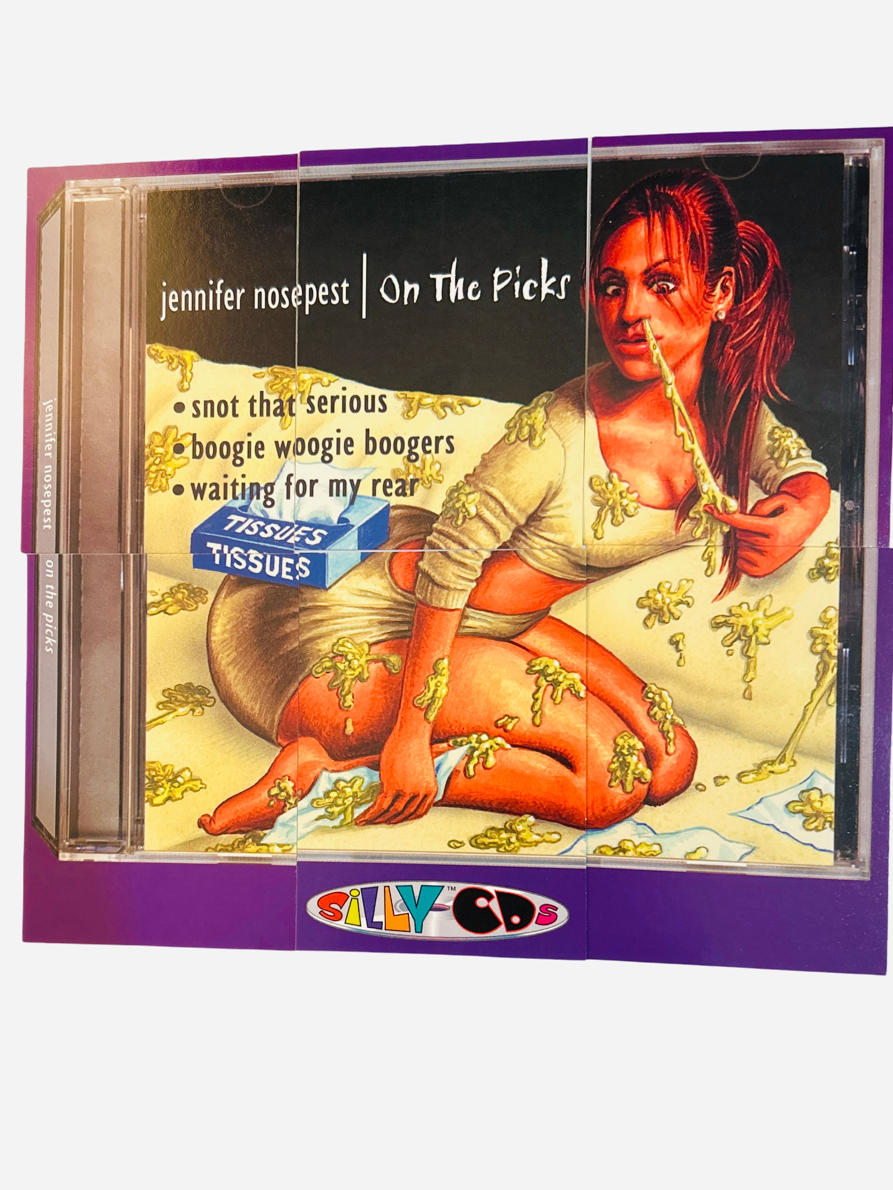 Silly CD's Trading Cards — Sealed Box, Individual Cards, Stickers, Puzzles & Packs
